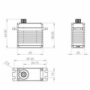 MKS HBL 880 HV Digital Servo brushless