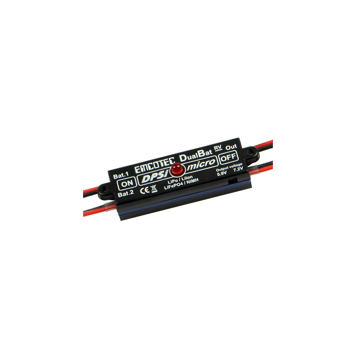 DPSI Micro DualBat 5.5V/5.9V MPX - Produktbeschreibung