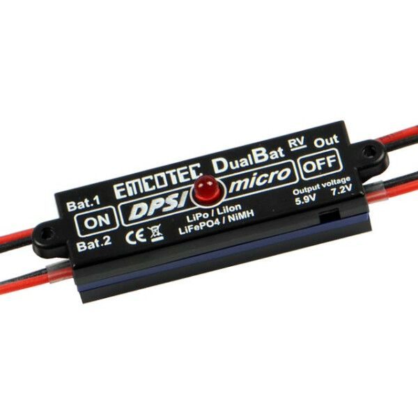 DPSI Micro DualBat 5.5V/5.9V MPX - Produktbeschreibung