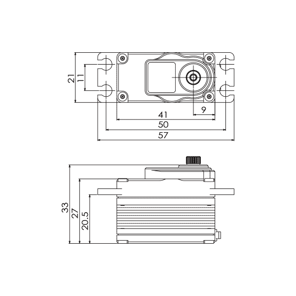 JR Servo ELS01 für FBL