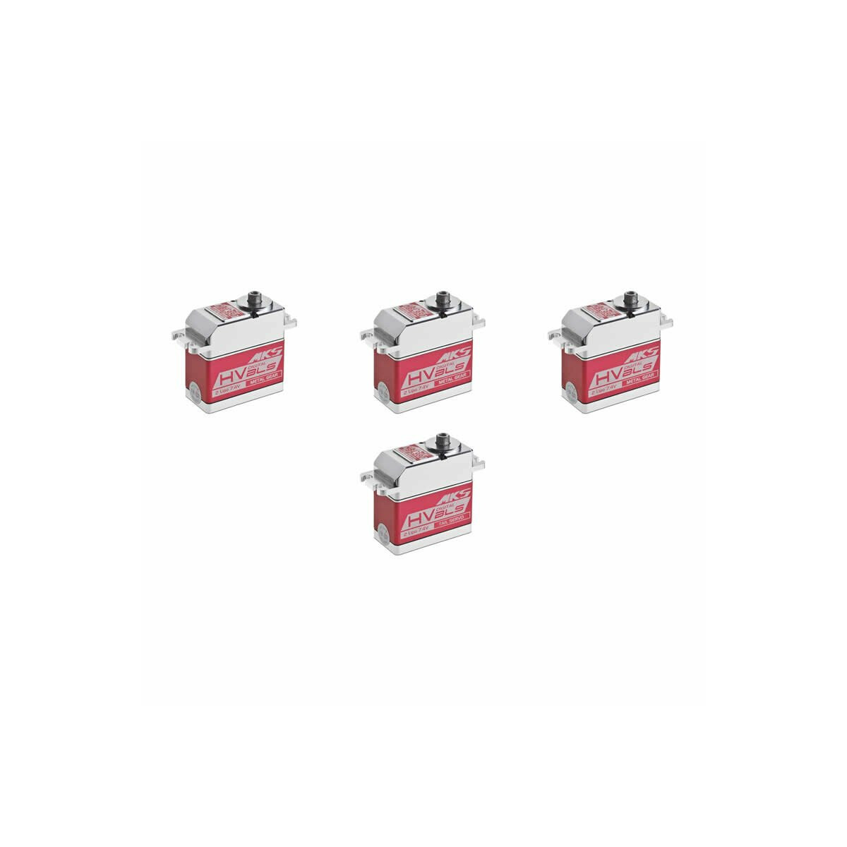 3x HBL950 und 1x HBL980 HV Digital Servo brushless combo