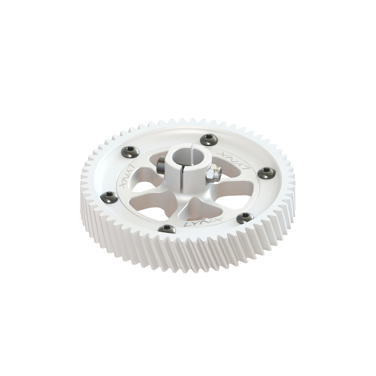 LX0512 - GOBLIN 500/570 - CNC Ultra Main Gear Set - Silver