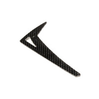 LX0184 - Vertical Fin T-REX450 PRO,SPORT - 3K Carbon