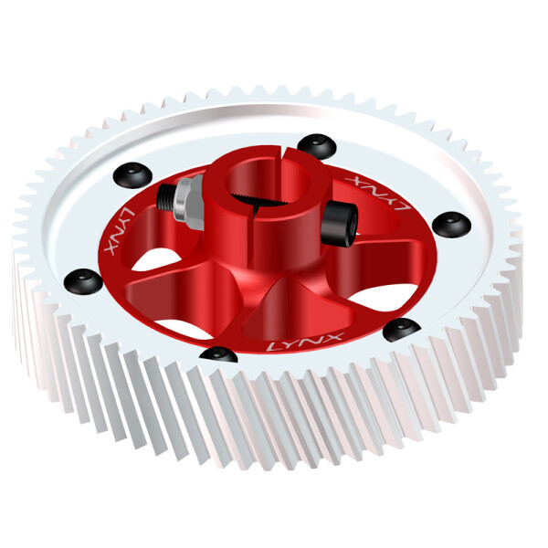 LX0752 - GOBLIN 700 - CNC Ultra Main Gear Set - Red Devil