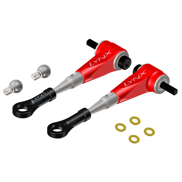 LX0606 - T-REX 450 L / PRO - Ultra DFC Arm - Set - Red Devil