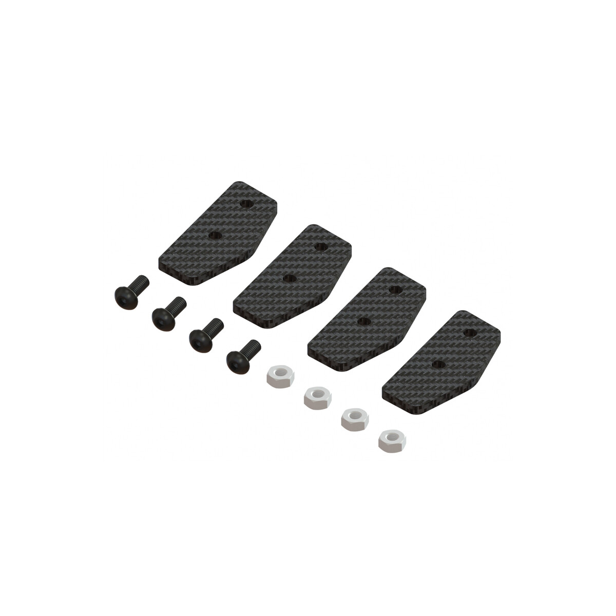 LX0574 - GOBLIN 700 - Ultra Landing Gear Stiffener Set -...