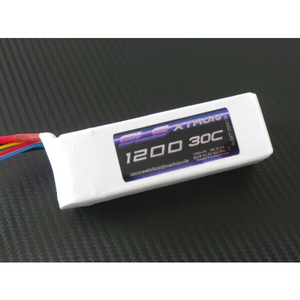 SLS XTRON 1200mAh 6S1P 22,2V 30C/60C