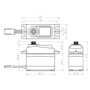 Savox Digital Servo SC 1257TG