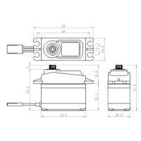 Savox Digital Servo SC 1257TG