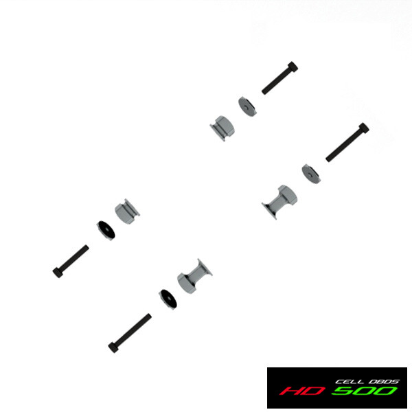 HD500-2013 Landing Skid Holder Set