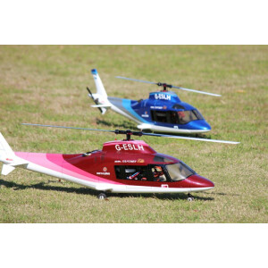 NEX E6-550 Scale Body A109Power (Red)