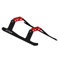 LX1121 - GOBLIN 570 - Low Profile Landing Gear - Red - Carbon Skid