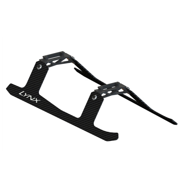 LX1122 - GOBLIN 570 - Low Profile Landing Gear - Black - Carbon Skid