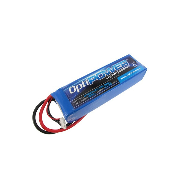 OptiPower Lipo Cell Battery 4700mAh 5S 30C