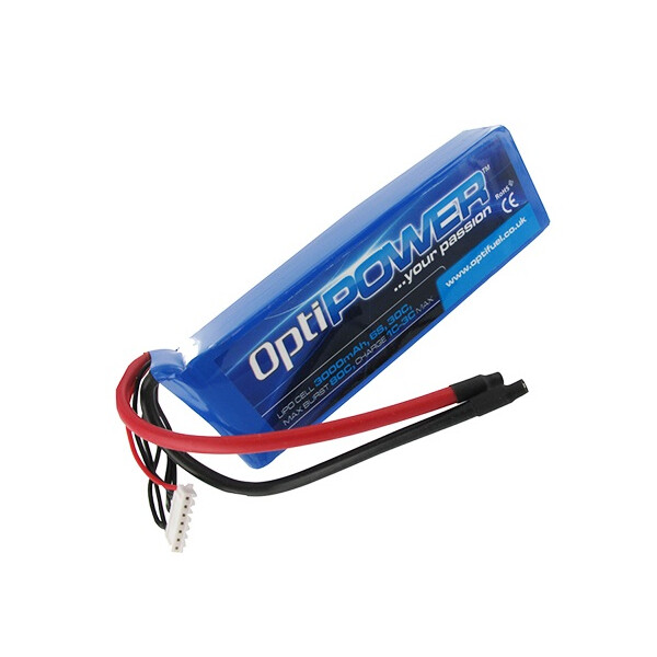 OptiPower Lipo Cell Battery 3000mAh 6S 30C