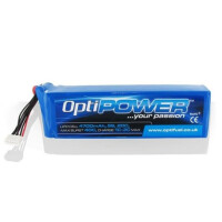 OptiPower Ultra 50C Lipo Cell Battery 4700mAh 5S 50C