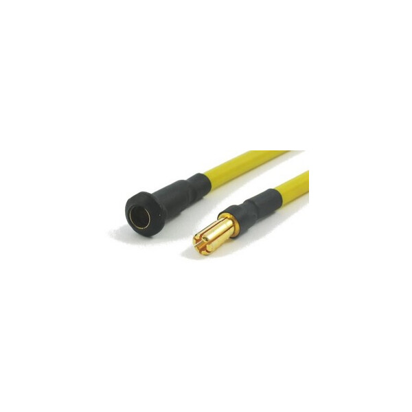 5.5mm Stecker vergoldet, mit Antiblitz Schaltung