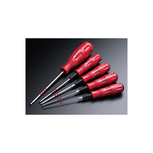 Ball ended hex driver set