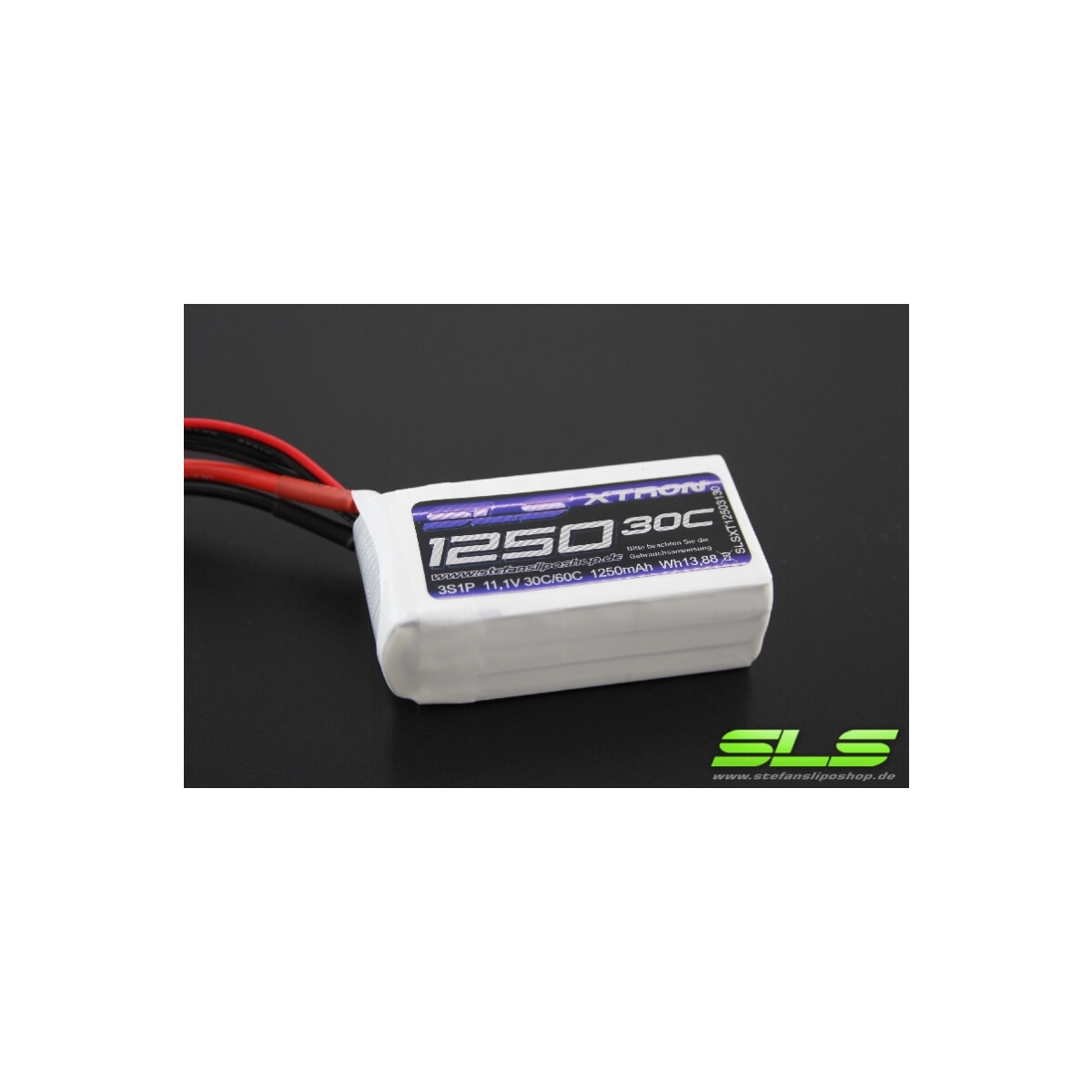 SLS XTRON 1250mAh 3S1P 11,1V 30C/60C