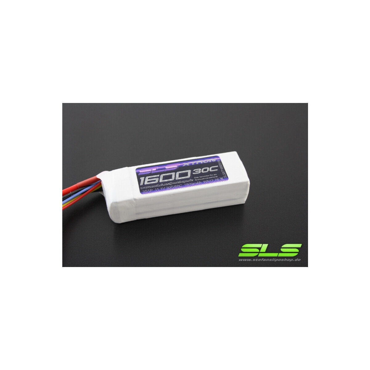 SLS XTRON 1600mAh 3S1P 11,1V 30C/60C