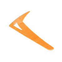 LX0185 - Vertical Fin T-REX500 - Protos 500 - G10 Orange