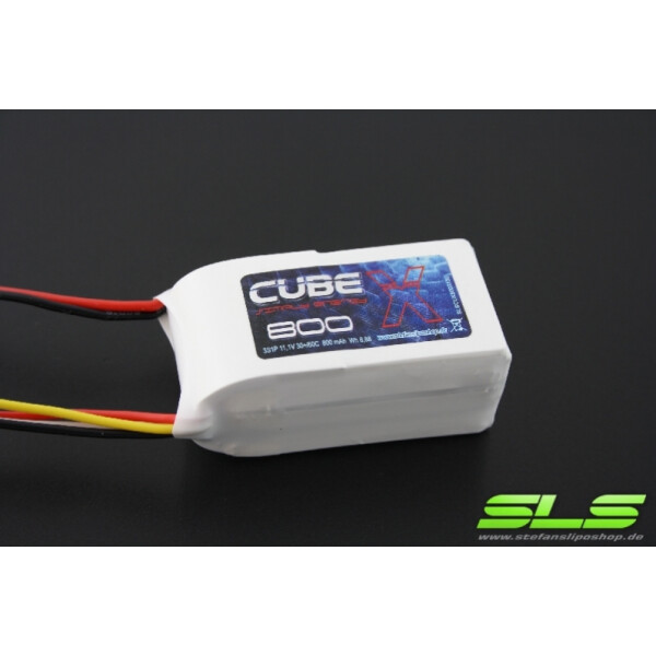 SLS X-CUBE 800mAh 2S1P 7,4V 30C/60C