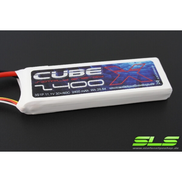 SLS X-CUBE 2400mAh 3S1P 11,1V 30C/60C