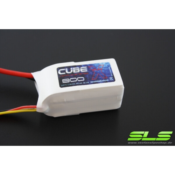 SLS X-CUBE 800mAh 2S1P 7,4V 40C/80C