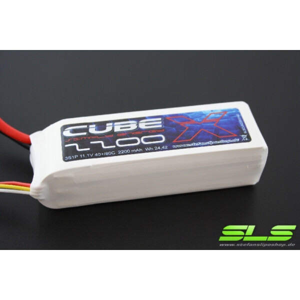 SLS X-CUBE 2200mAh 4S1P 14,8V 40C/80C