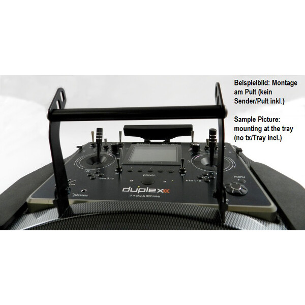 DUPLEX 2.4EX Handauflage für Carbon-Pult (2 Stück)