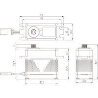 Servo SB-2283MG Digital (10kg/cm) 7.4Volt