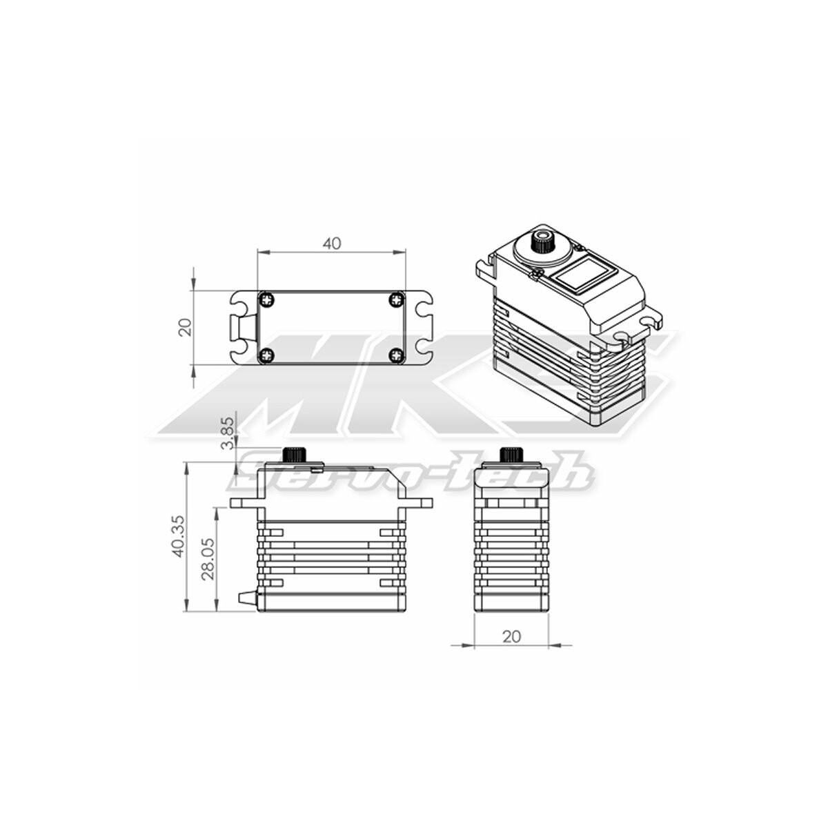 HBL 990 - HV Digital Servo brushless