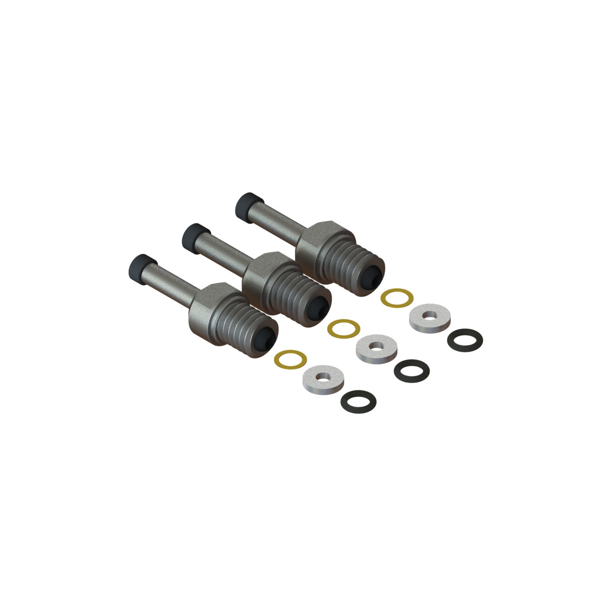 OXY3 - Qube Spindle Shaft Assembly, Set - 3 pcs