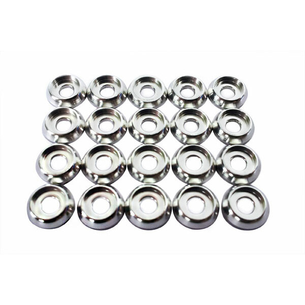 LX0237 - Frame C Washer M3 - Silver - 20pcs