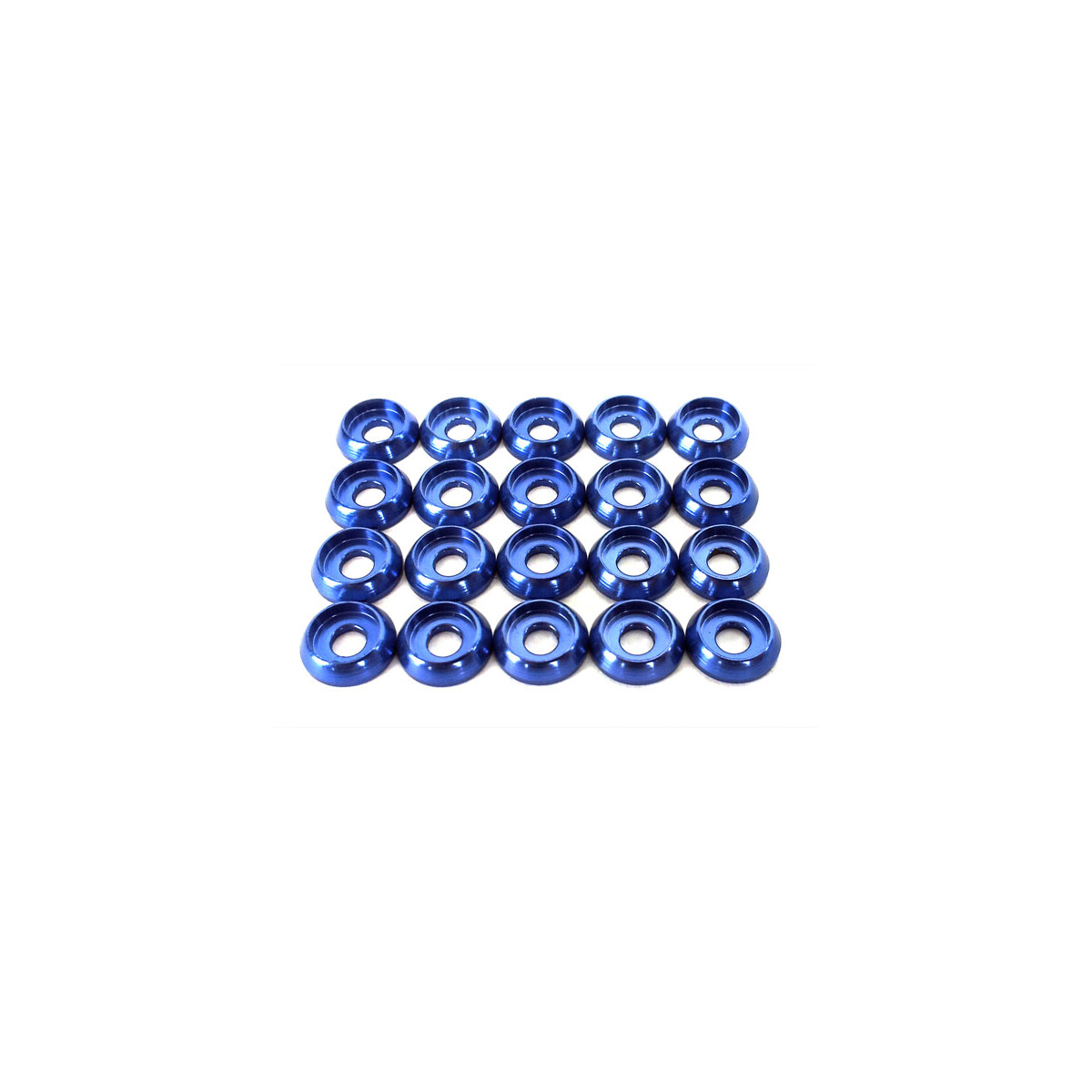 LX0238 - Frame C Washer M3 - Blue - 20pcs