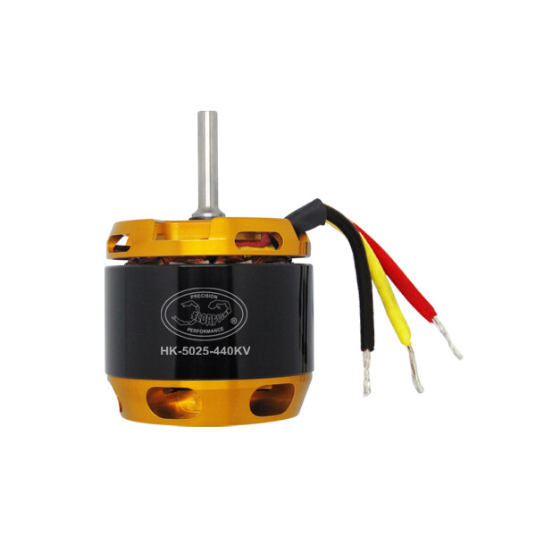 Scorpion HK5025-440KV (Imax 130A, 5700W, max. 12S)